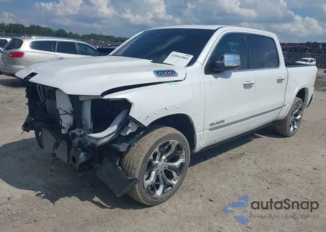 2022 Ram 1500 Limited 4X4 5'7 Box z USA, uszkodzony, nr VIN 1C6SRFHM0NN365949